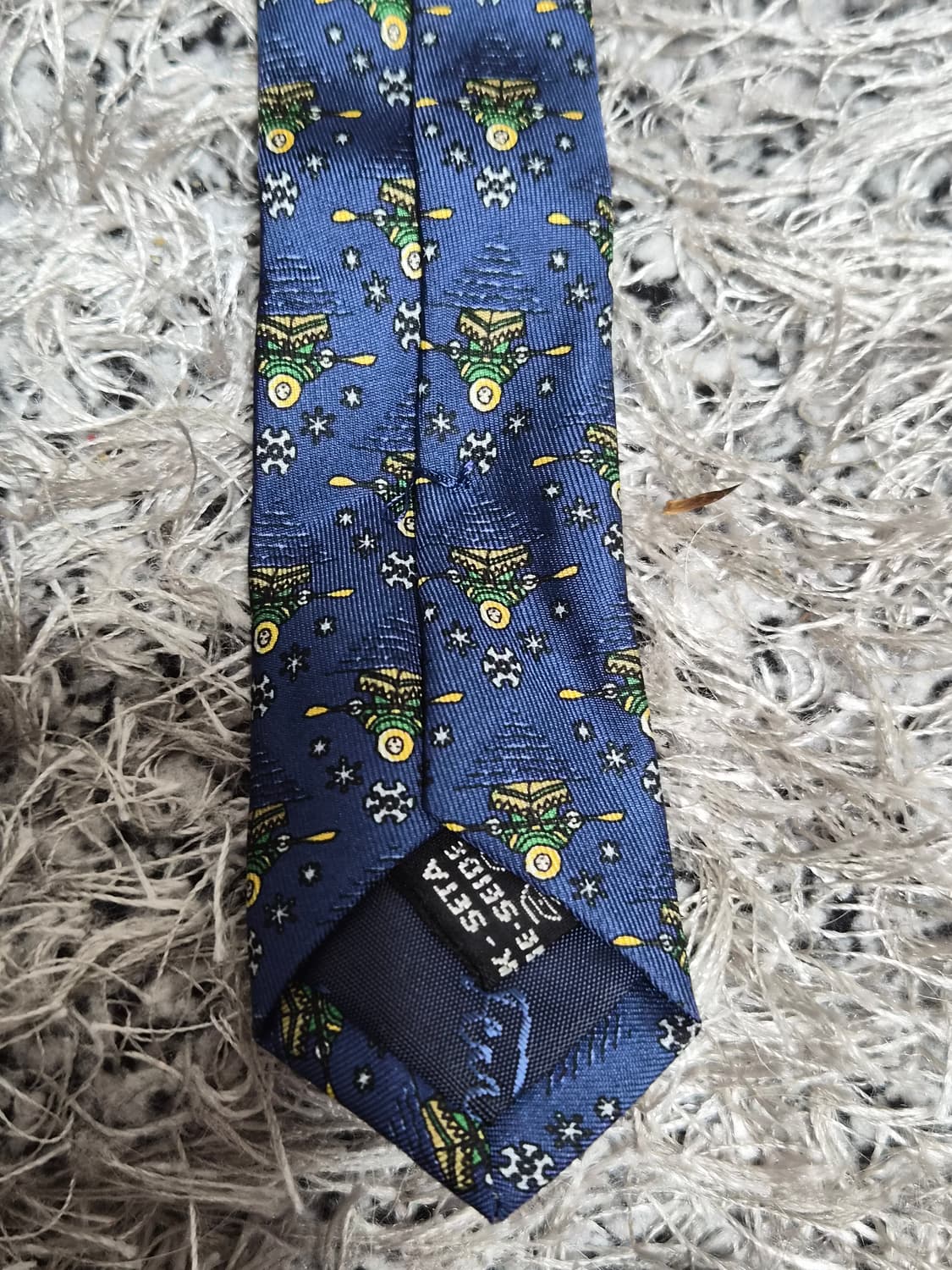 페레가모Ferragamo 패턴 넥타이 Free - N20 상품이미지7