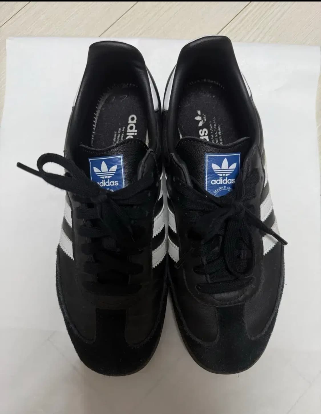 아디다스 삼바 오리지널 블랙 255 상품이미지1