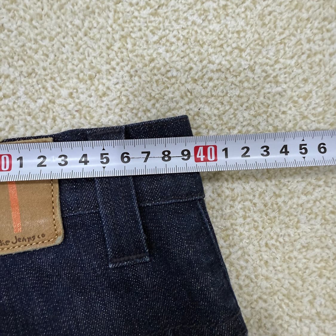 [W32 L34] 누디진 생지 일자핏 데님팬츠 0107T1 상품이미지6