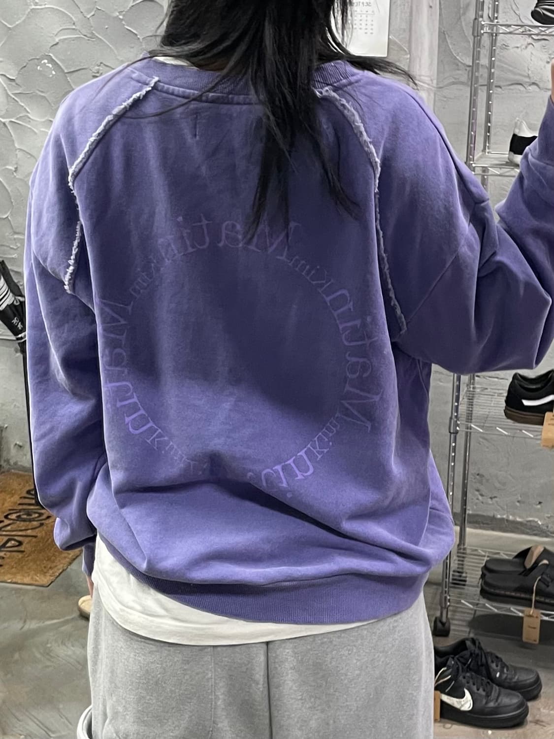 마뗑킴 피그먼트 스웻셔츠 상품이미지9