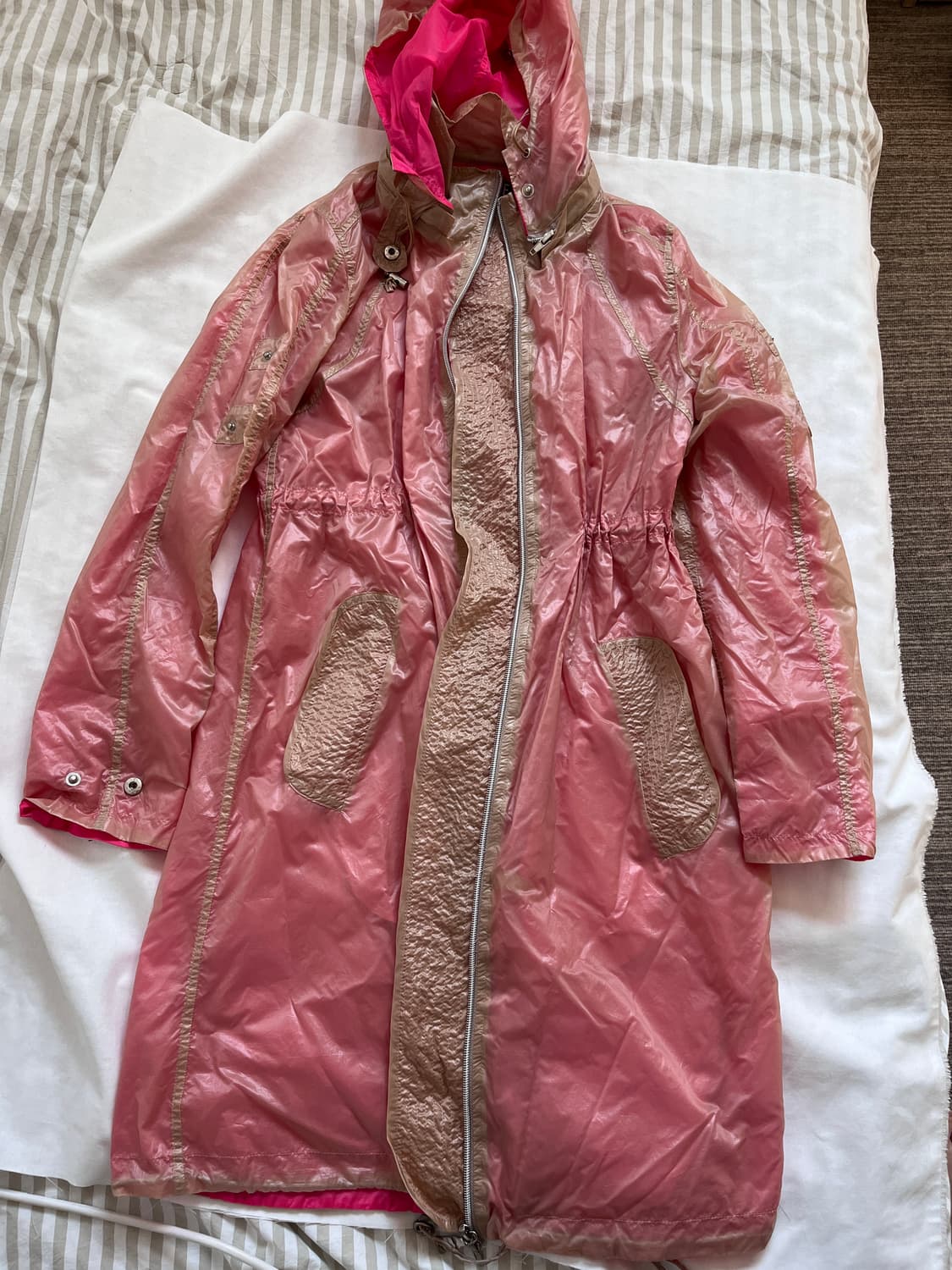 Love Moschino nude pink windbreaker 상품이미지8