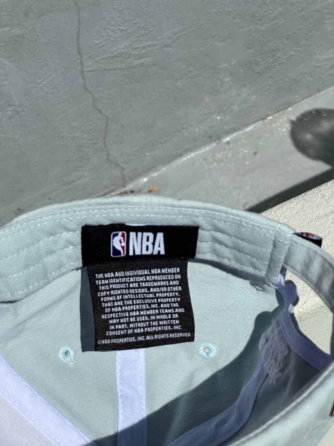 [F] NBA 엔비에이 N로고 볼캡 모자 상품이미지7