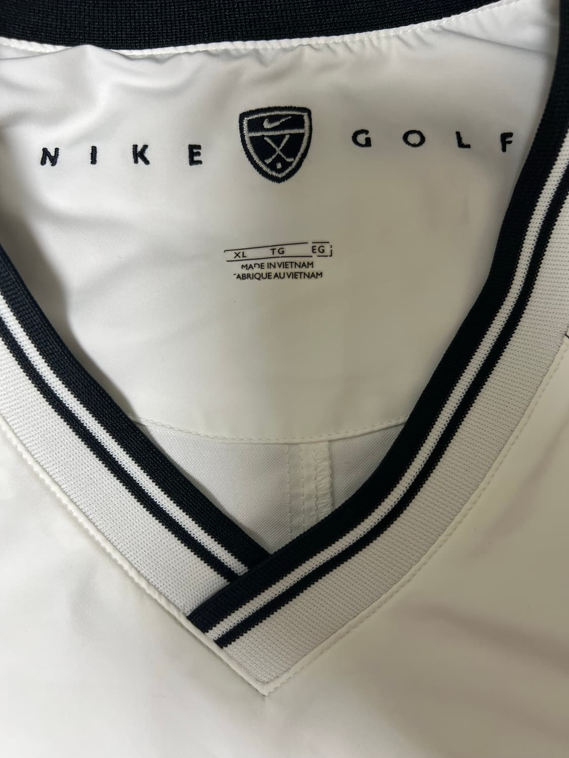 00s 나이키 올드스쿨 빈티지 화이트 웜업 바람막이 상품이미지3