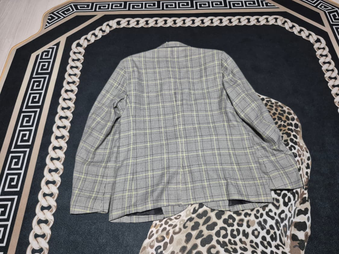 (희귀)스투시 플레이드 스포츠 블레이저 m 정품 상품이미지4