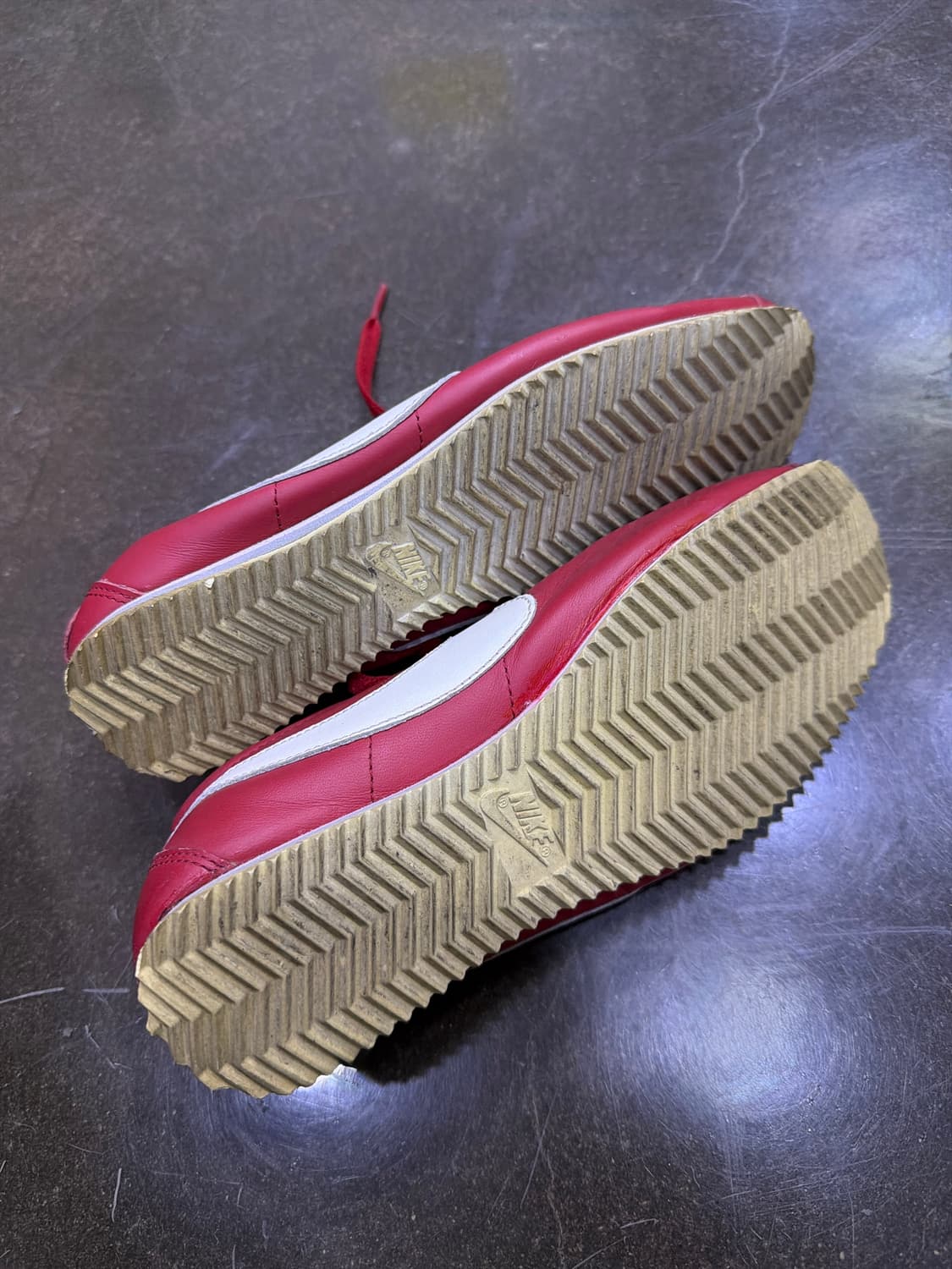 나이키 클래식 코르테즈 레더 레드 화이트 스니커즈 240 상품이미지8