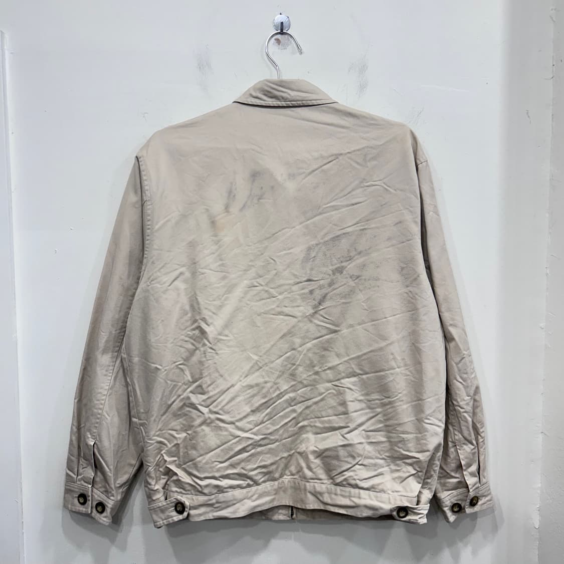 빈폴 스몰로고 집업 카라 코튼 워크자켓 상품이미지5