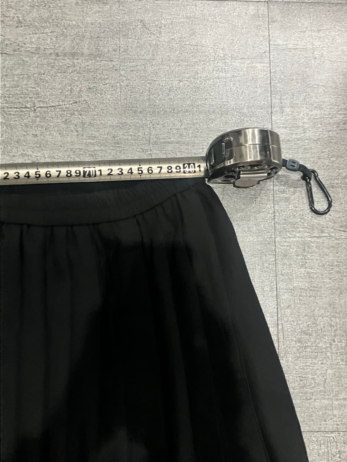 Uniqlo 유니클로 일본판 하구미모리걸 아메카지할메카지 롱스커트 블랙 상품이미지2