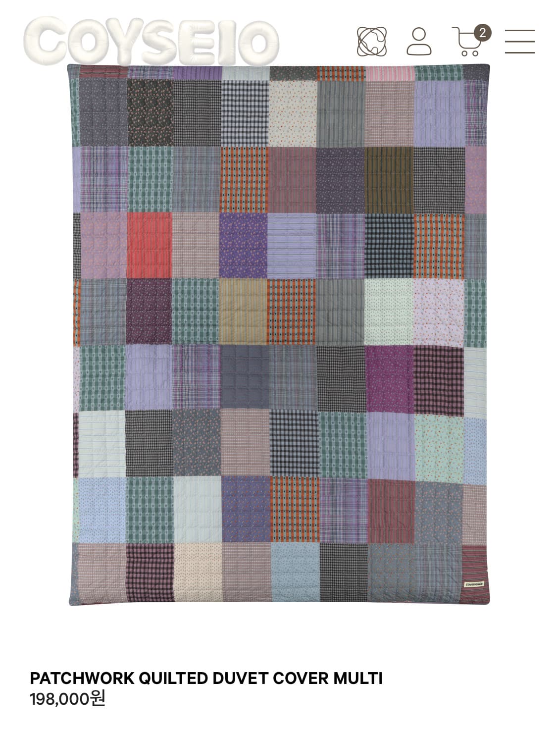 (구함) 코이세이오 고시오 패치워크 이불 브라이스 반팔 구해요 !! 상품이미지3