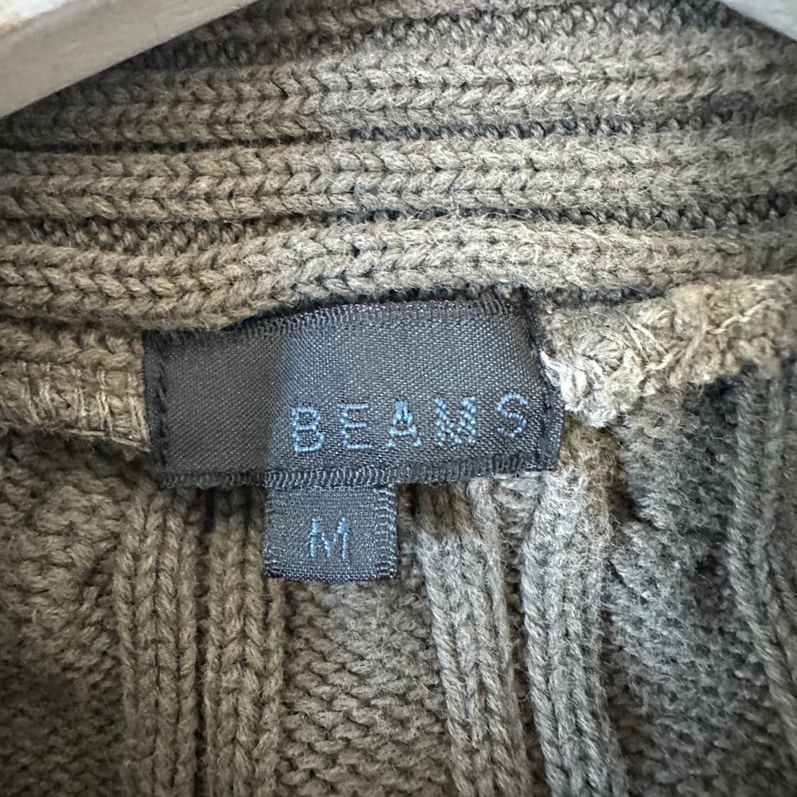 [여성M] 빔즈 니트 후드집업 상품이미지2