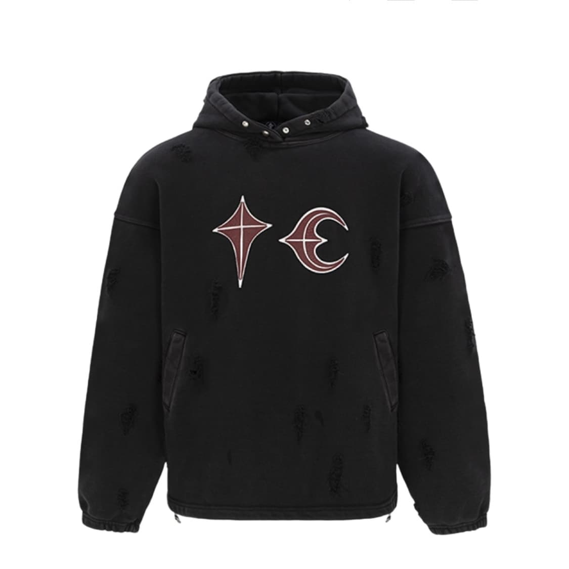 thug club rock hoodie black 상품이미지1