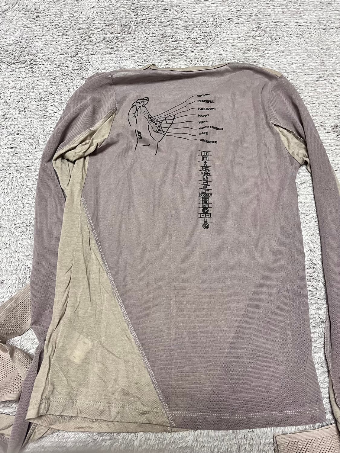 오호스 ojos 매쉬드 벤디지 티 브라운 상품이미지4