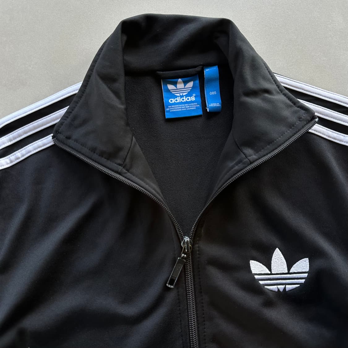 [S]아디다스 구형 파이어버드 블랙 트랙탑 져지 상품이미지5