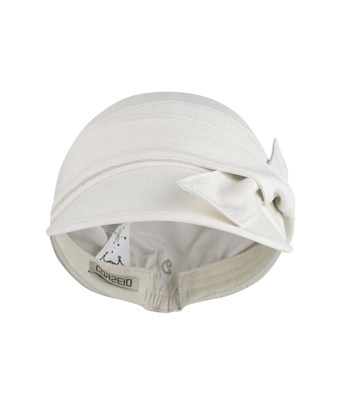 COYSEIO RIBBON TIE CAP IVORY 상품이미지1