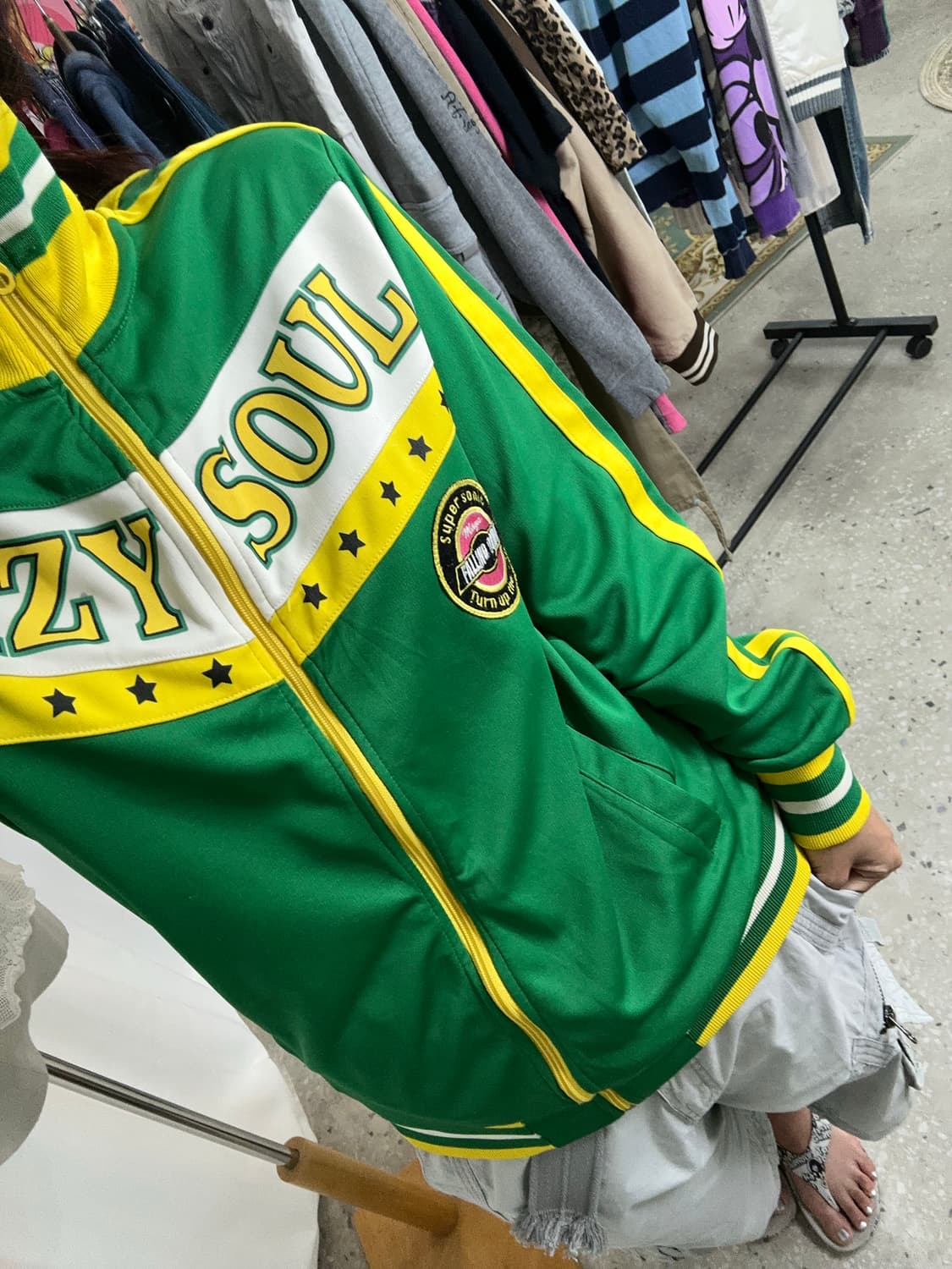 빈티지 y2k 키치 트랙탑 상품이미지5