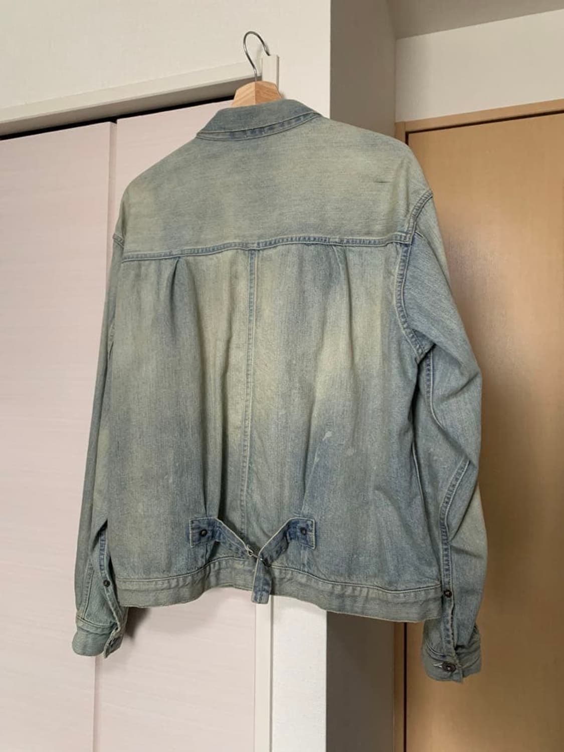 25ss 1st Type Denim Jacket(Bleach) 상품이미지2
