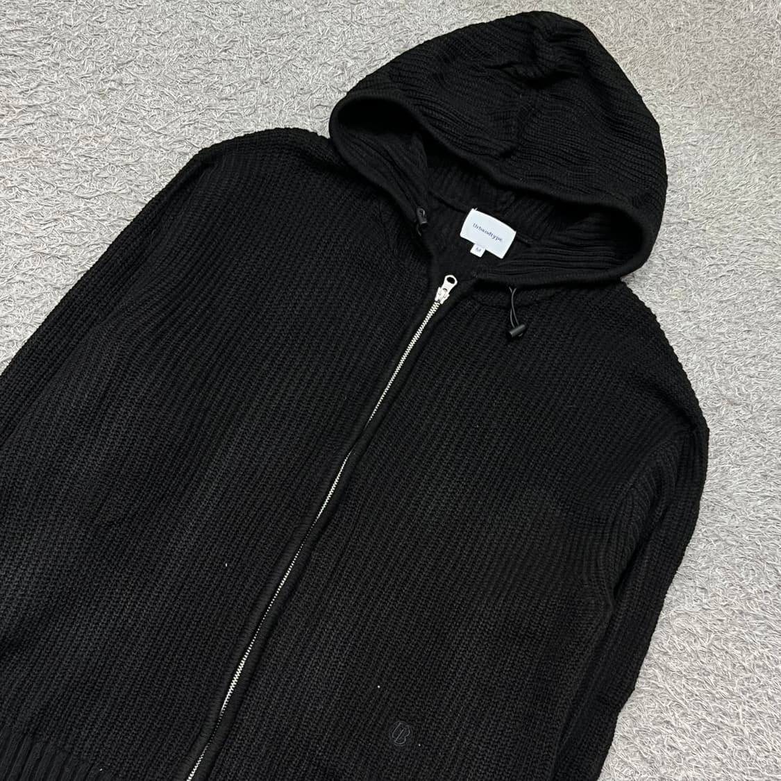 [95-100] 어반디타입 니트 후드집업 상품이미지1