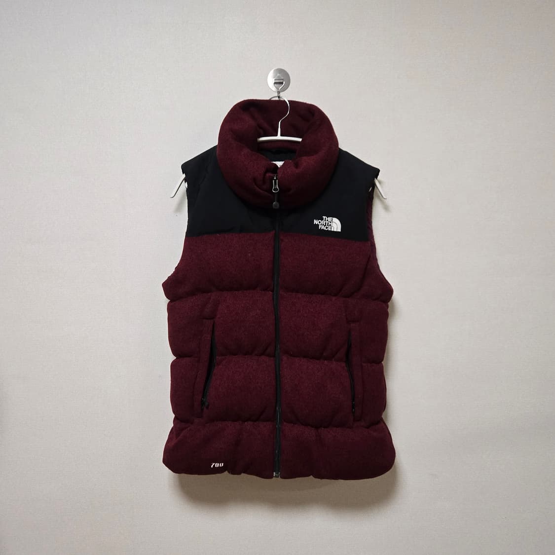 노스페이스 구스다운 니트 패딩 베스트 상품이미지3
