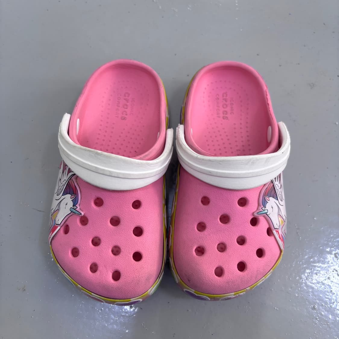 실측확인 크록스 키즈 클로그 샌들 0407E2 상품이미지3