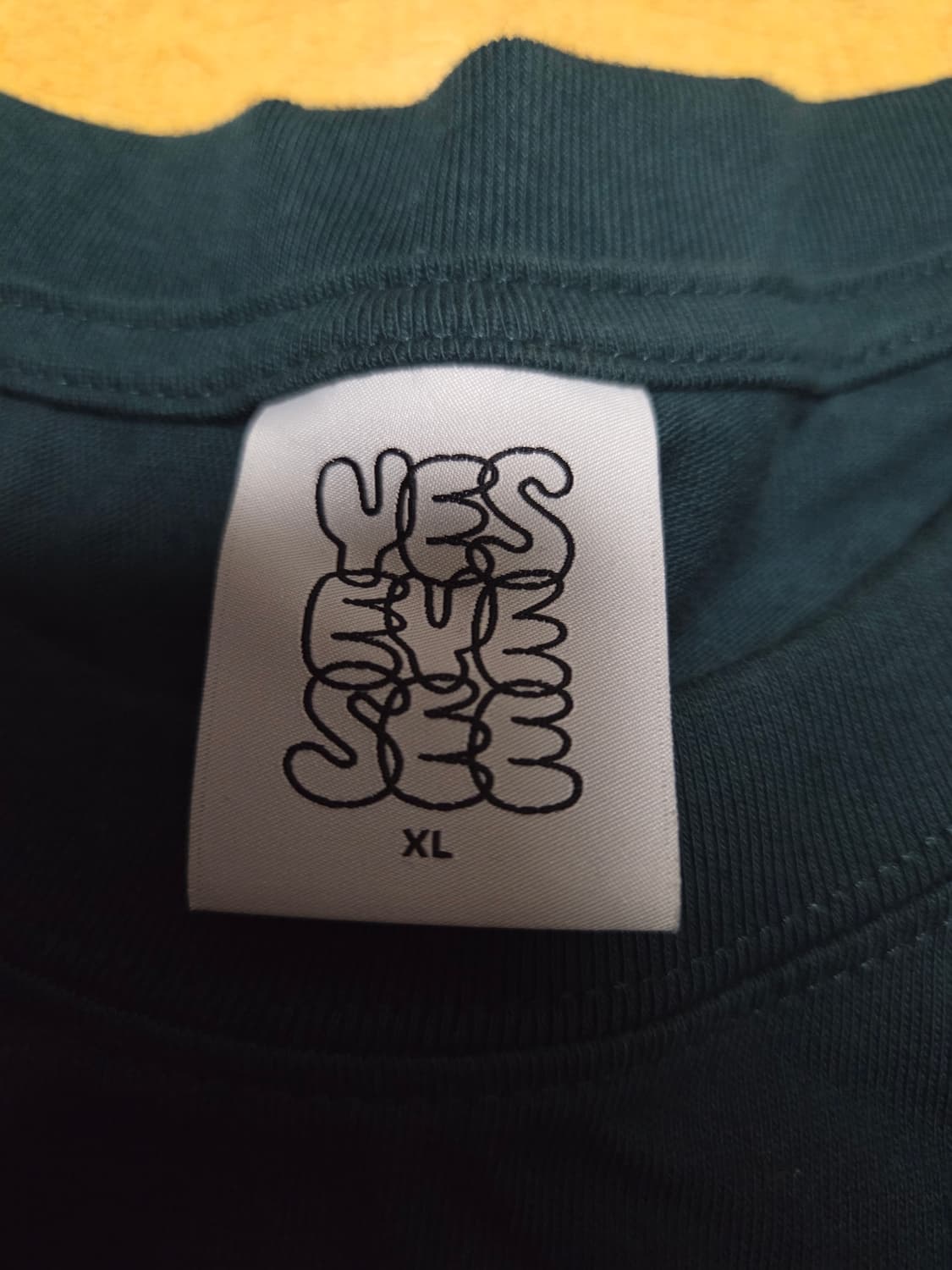 예스아이씨 레이싱 반팔 티셔츠 XL 다크 그린 상품이미지2