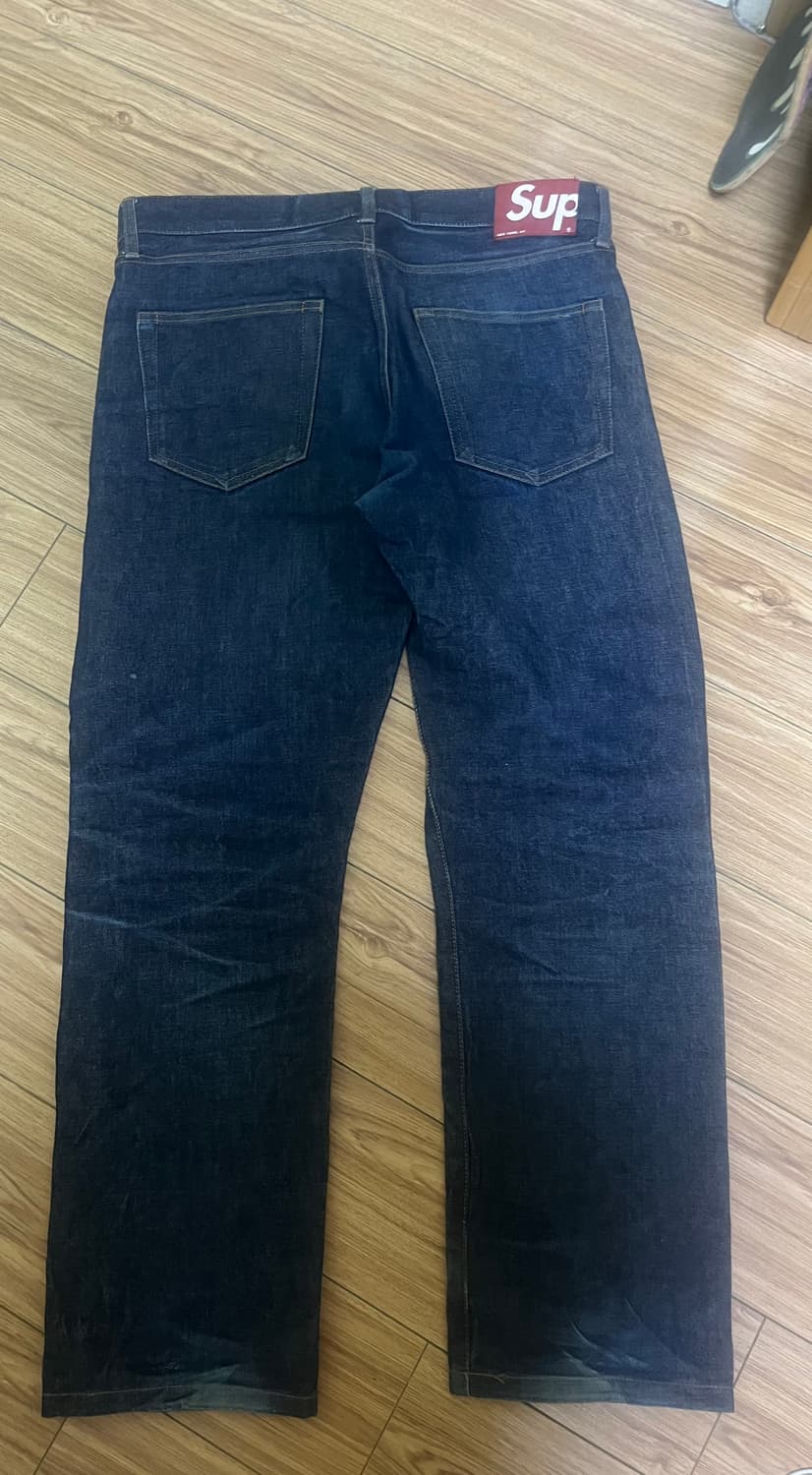 슈프림 리지드 루즈 핏 셀비지 진 상품이미지2