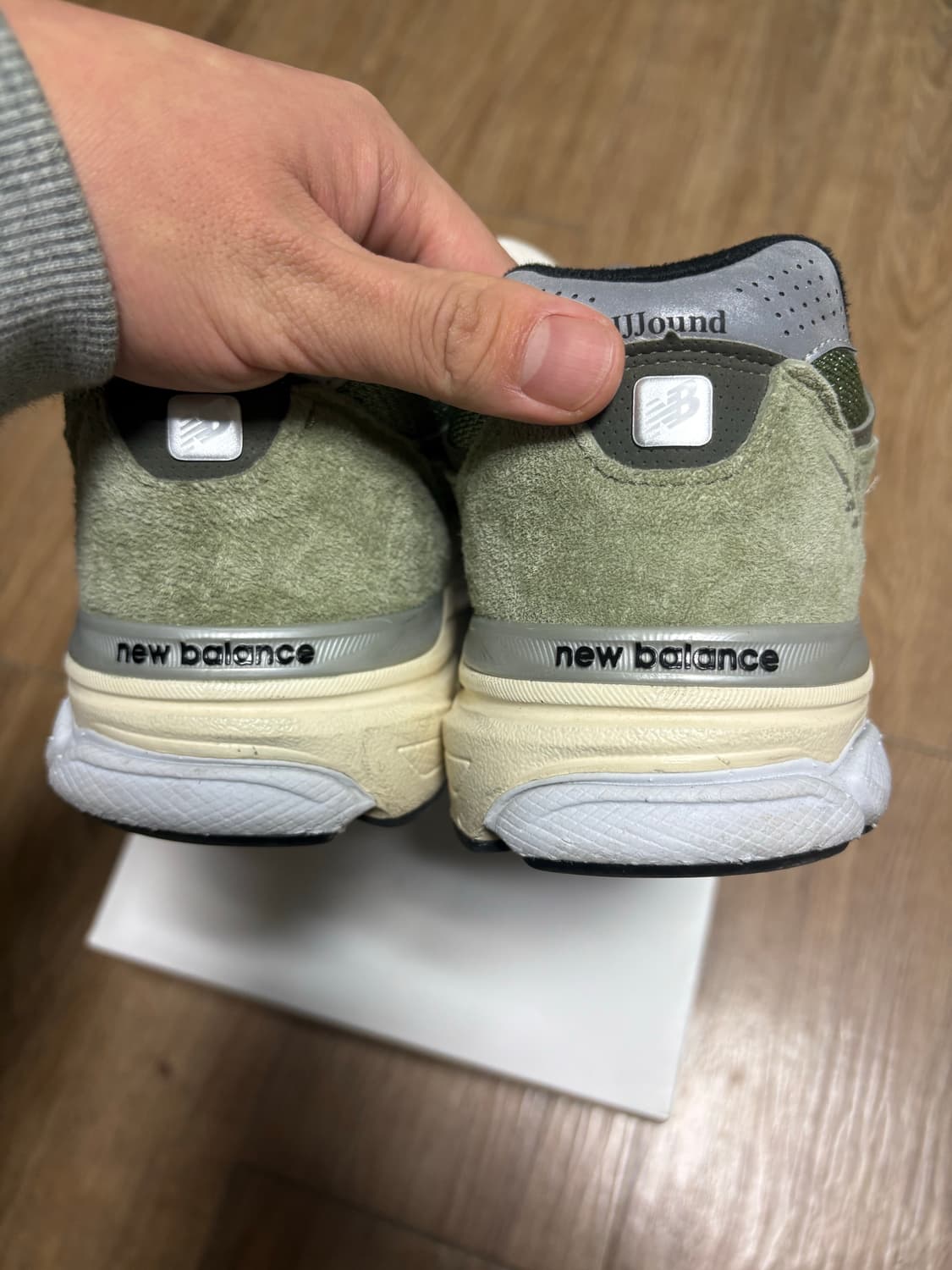 뉴발란스 iii자운드 990v3 올리브 290 상품이미지5