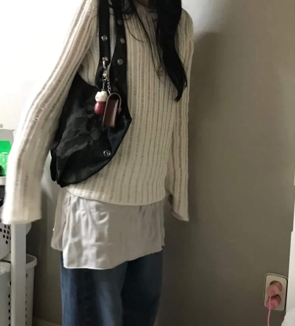 비주얼 컬렉터 로즈 자가드 아일렛 백  상품이미지6