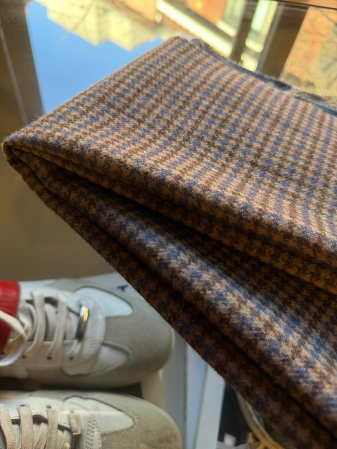 이태리 VTG 캐시미어 울 머플러 상품이미지8