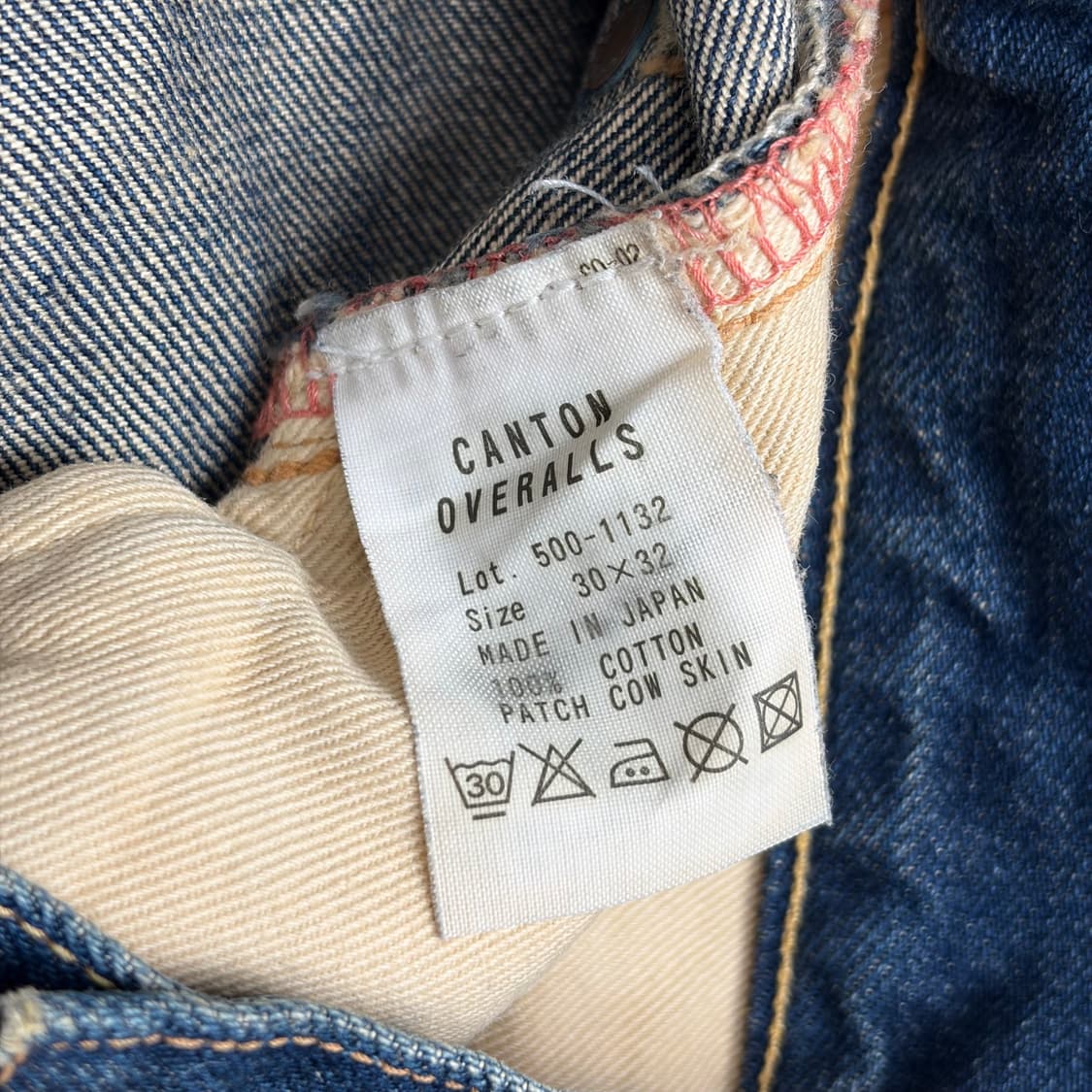 캔톤 오버롤즈 데님 팬츠 청바지 상품이미지8