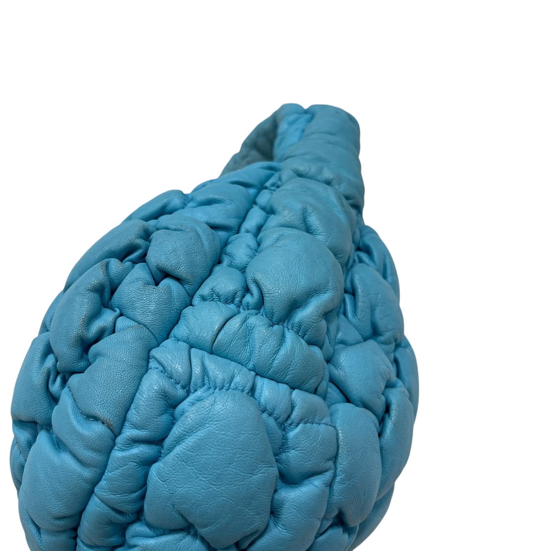 COS 코스 퀄티드 미니백 레더 터콰이즈 블루 가방 상품이미지8