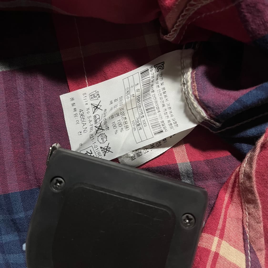 [100] series 시리즈 체크 셔츠 상품이미지5