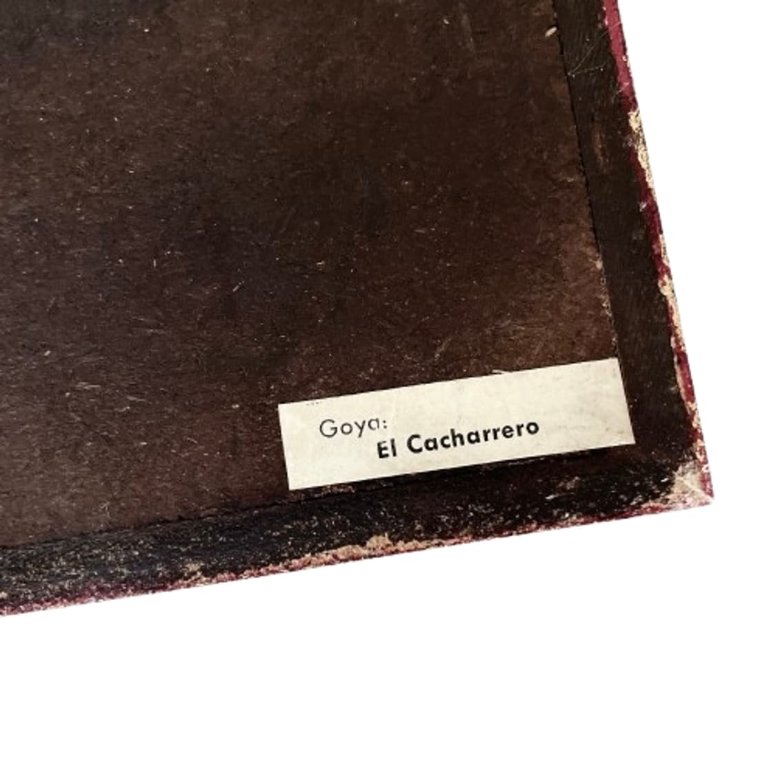 앤틱 스페인 프란시스코 데 고야의 El cacharrero 목판 유화 상품이미지4