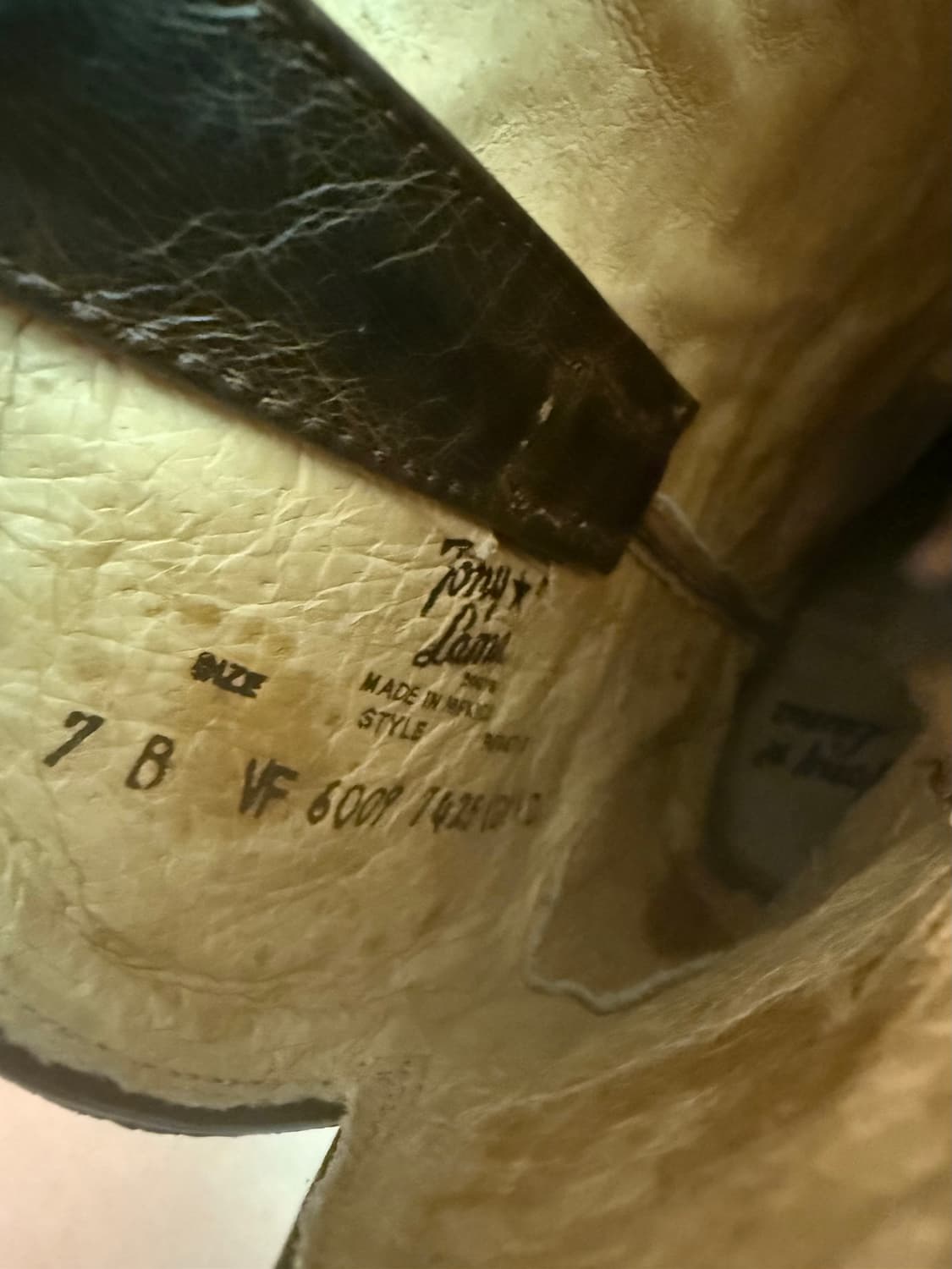 빈티지 웨스턴 부츠 240 상품이미지4