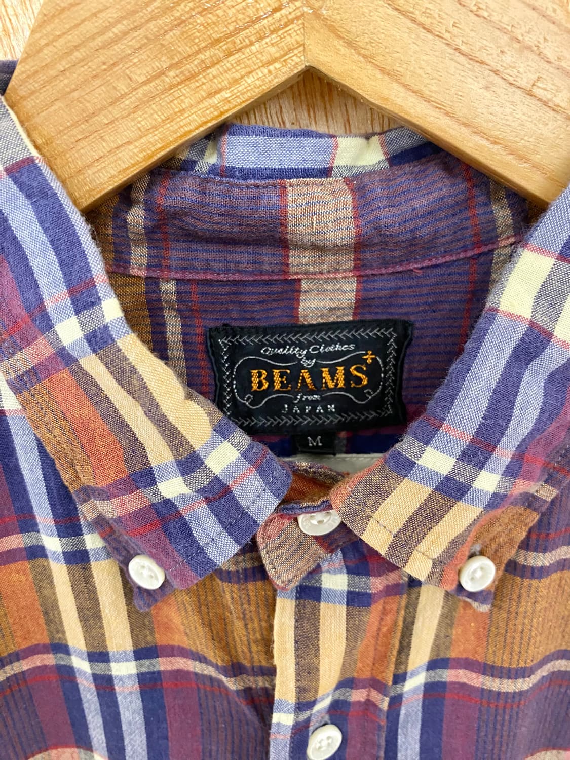 BEAMS PLUS check shirts 빔즈 플러스 체크셔츠 상품이미지7