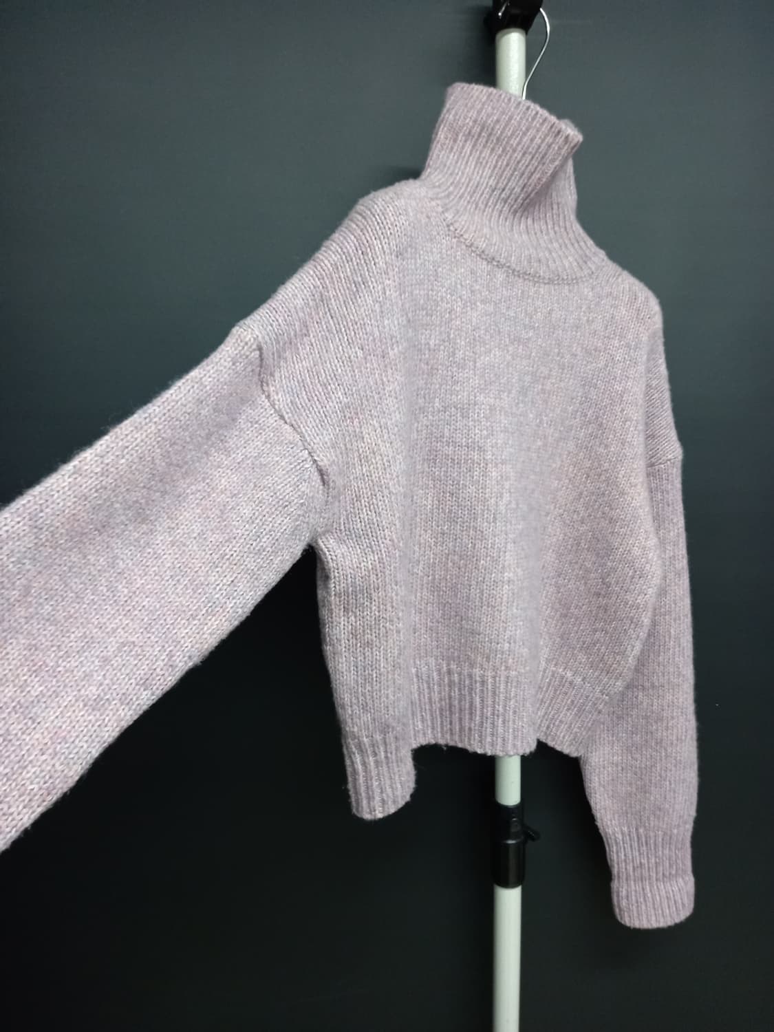 SIE 시에 모 하이넥 숏 니트 풀오버 F 33-66 상품이미지4