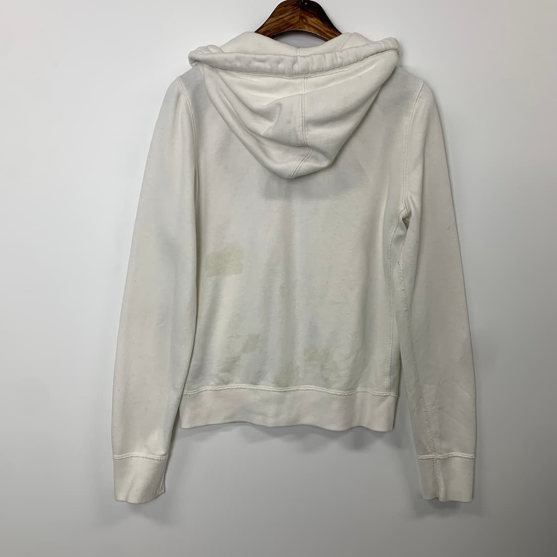 아베크롬비 y2k 와투케 화이트 후드집업 상품이미지3