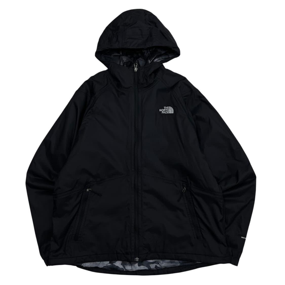 노스페이스 블랙 후드 패딩 바람막이 L 상품이미지2