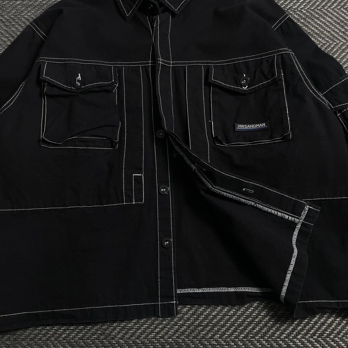 mrsandman 아카이브 스티치 워크 자켓o 4721 상품이미지4