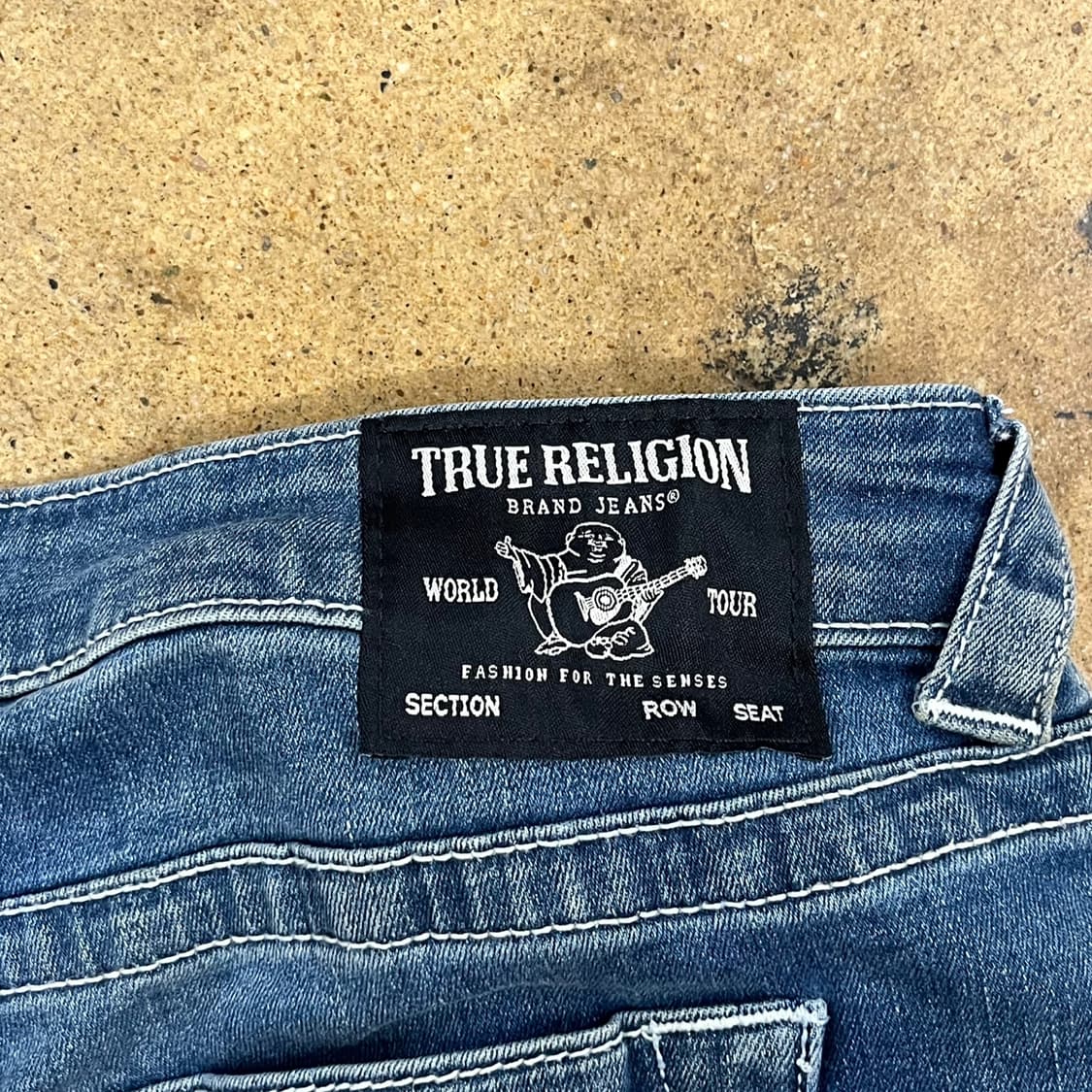 [정품/32] 트루릴리젼 블루 데님 청바지 b18 상품이미지4