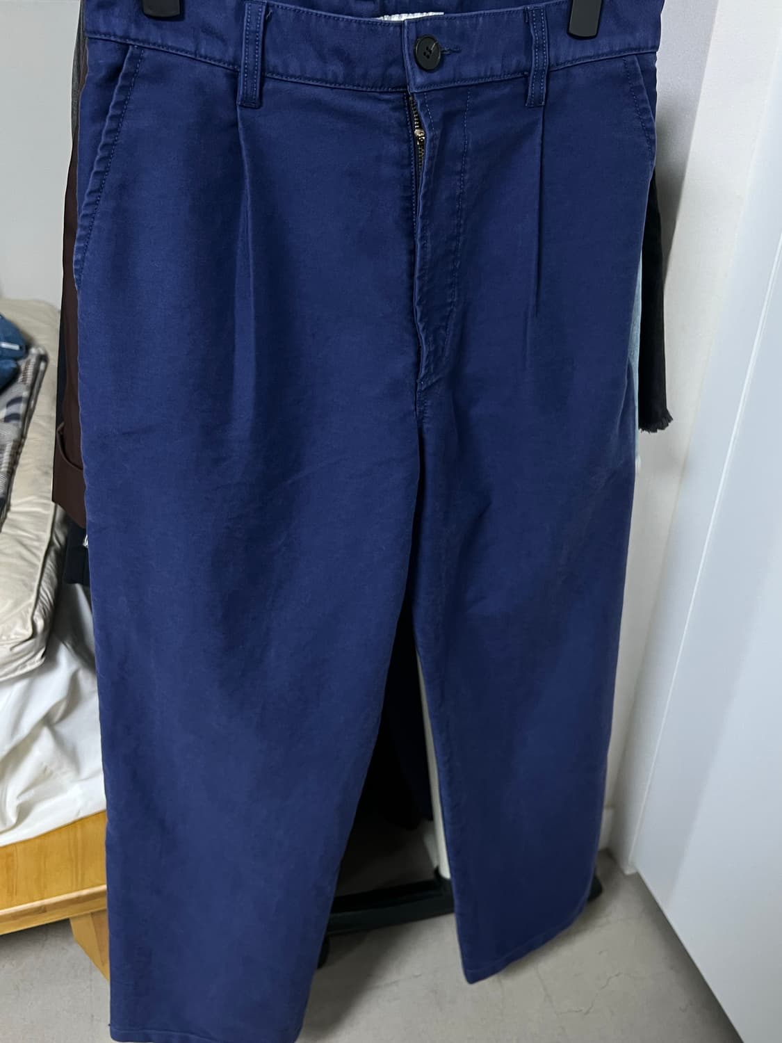 whyte 26SS 콜팬츠 블루 (S) 상품이미지1