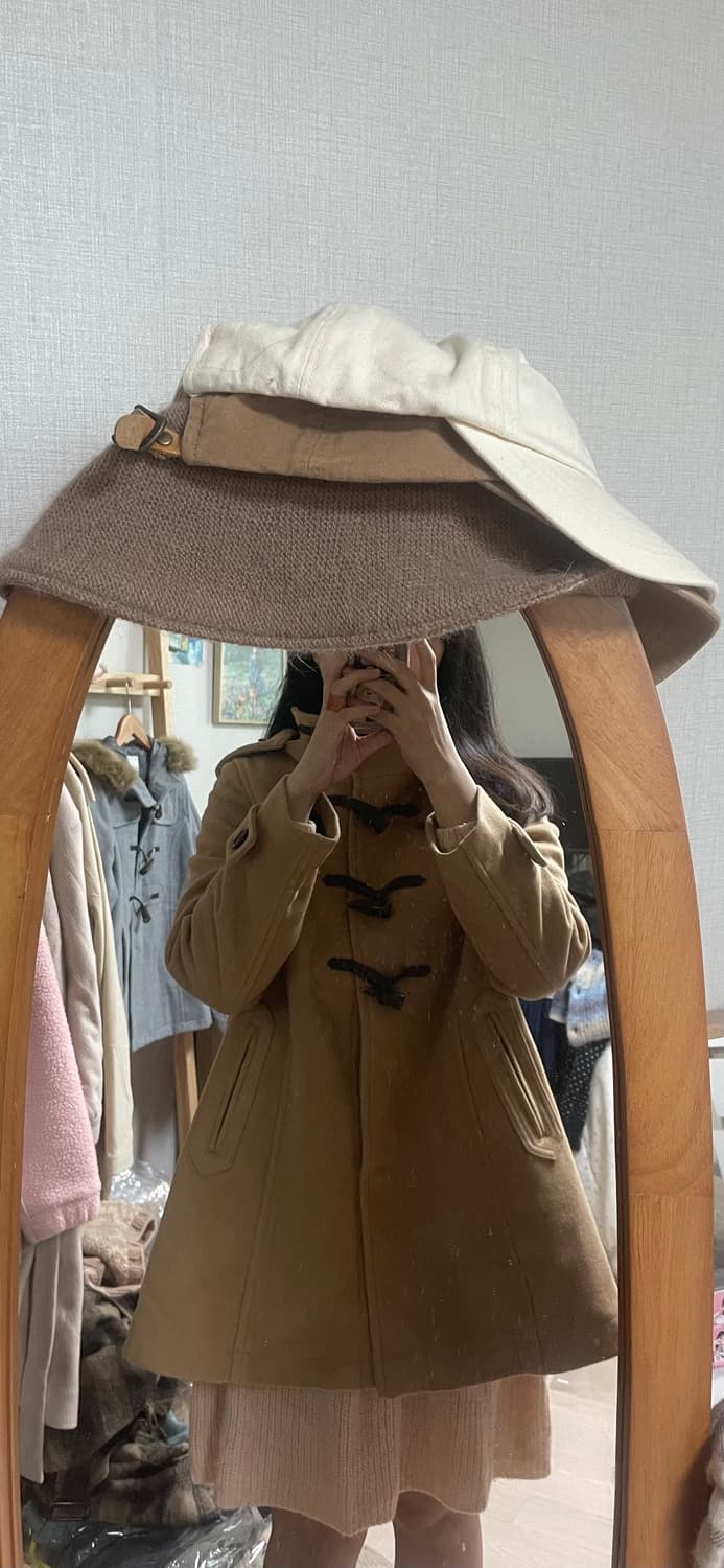 모리걸 빈티지 베이지 떡코 상품이미지5