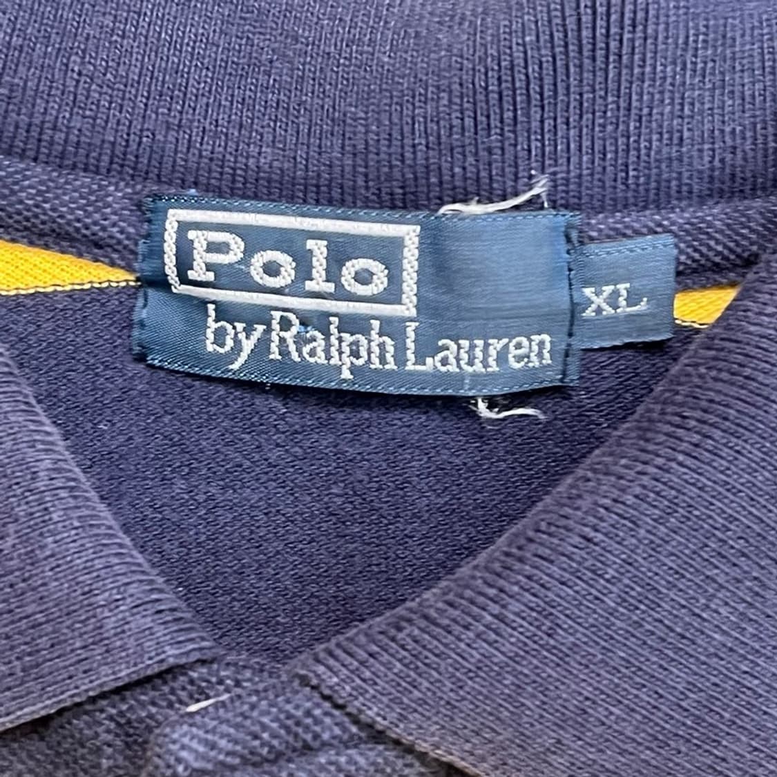  POLO BY RALPH LAUREN 스트라이프 롱슬리브 옐로우 XL 상품이미지4