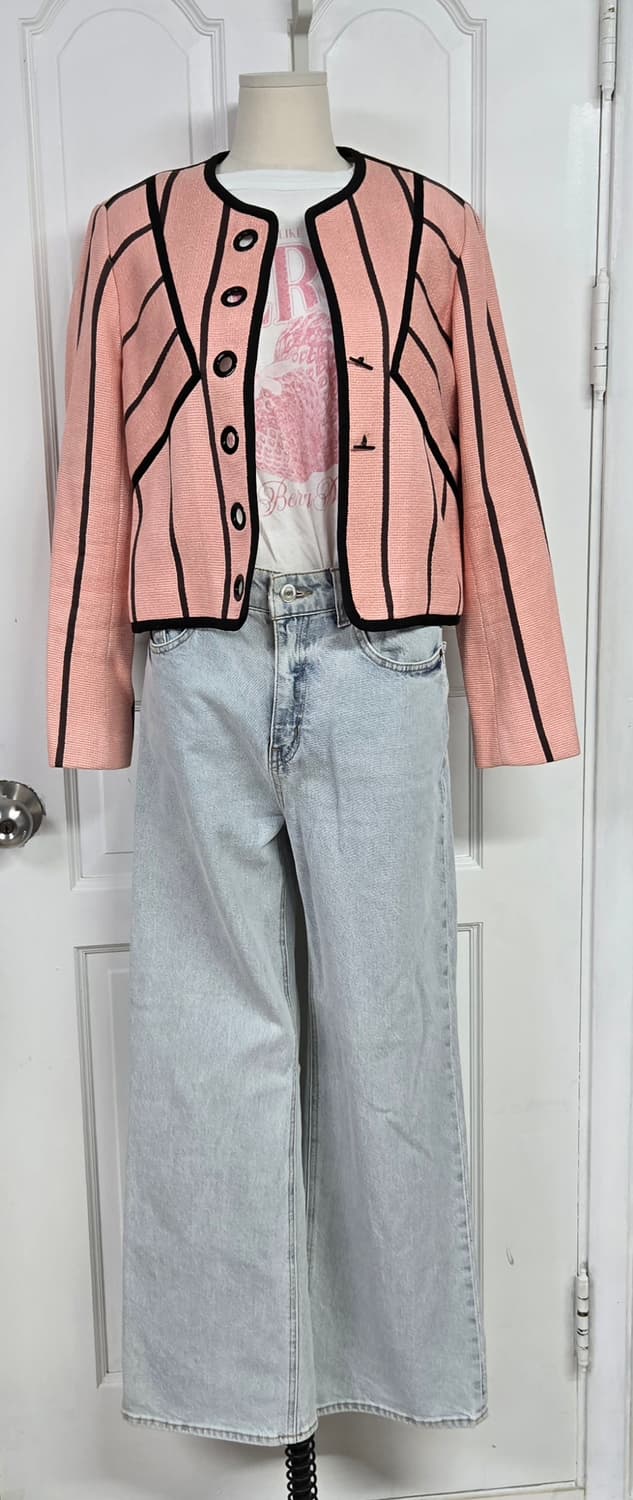 산드로 피치핑크 봄자켓 상품이미지1