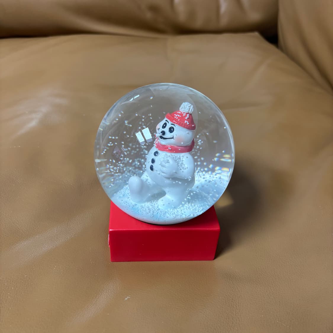 슈프림 눈사람 스노우맨 스노우볼 스노우글로브 레드 상품이미지3