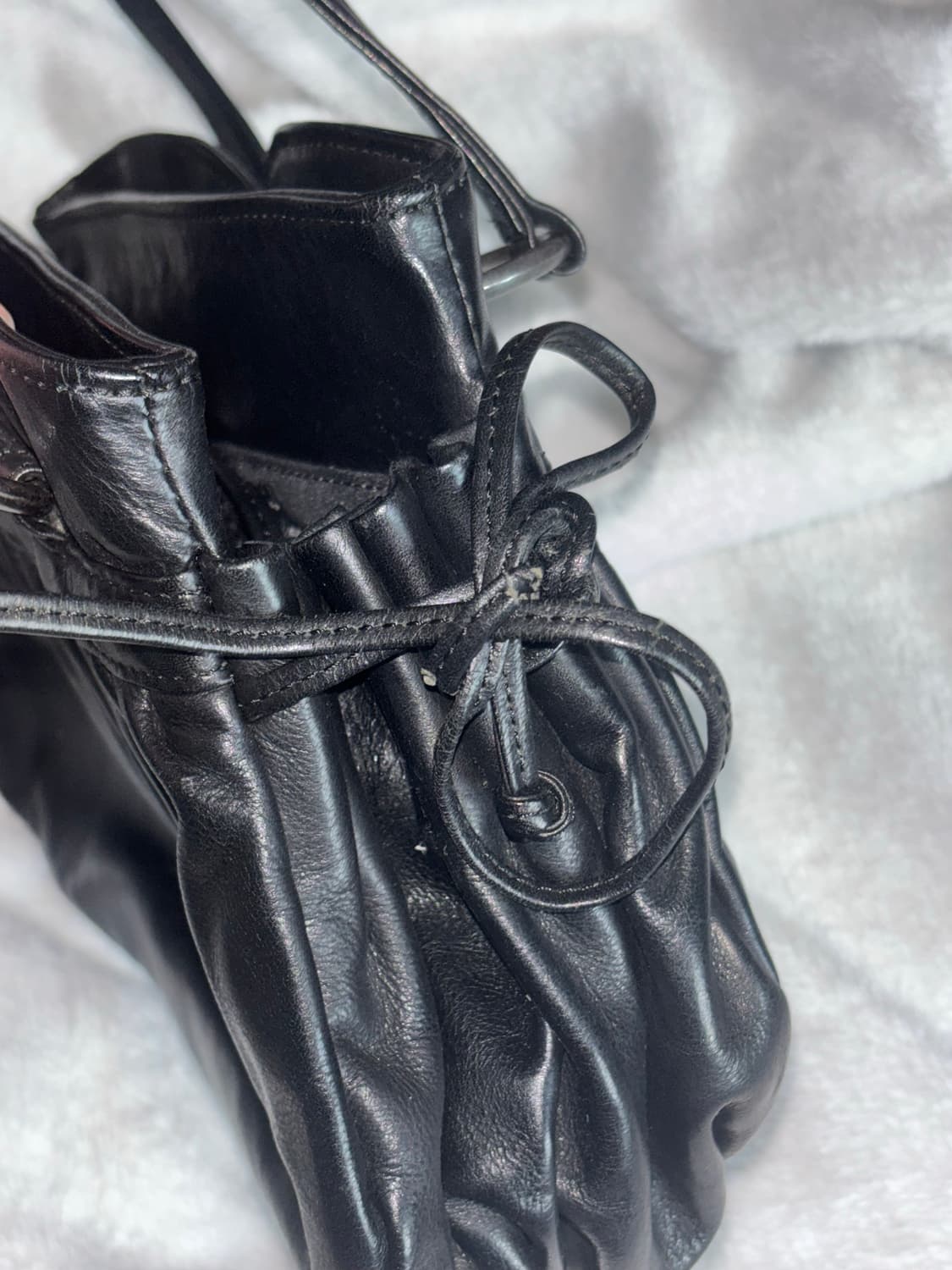 안나 수이 anna sui 블랙 레더 숄더백 상품이미지8