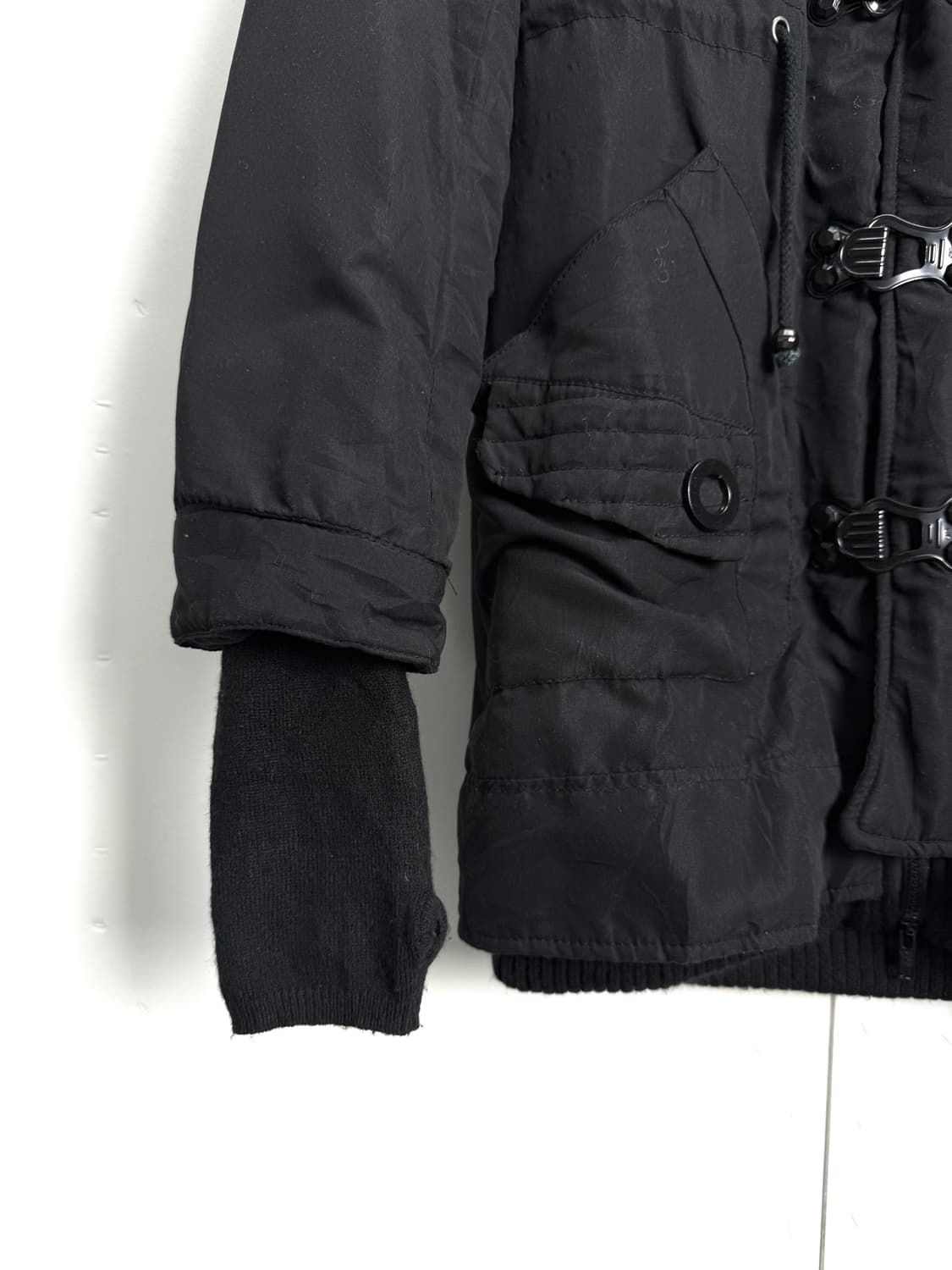 sly 포 퍼 후드 토글 파카 상품이미지3