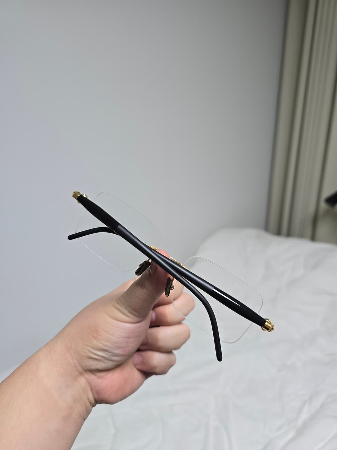 쿠보라움 무테 안경 상품이미지3