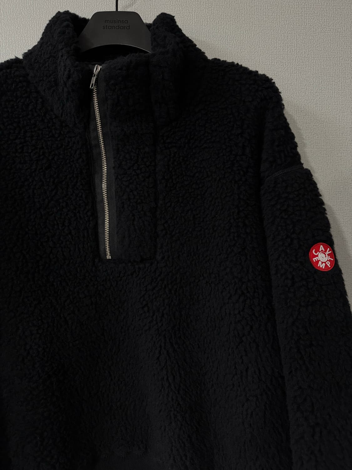 [XL] 카브엠트 23FW 플리스 하프집업 딥네이비 상품이미지1