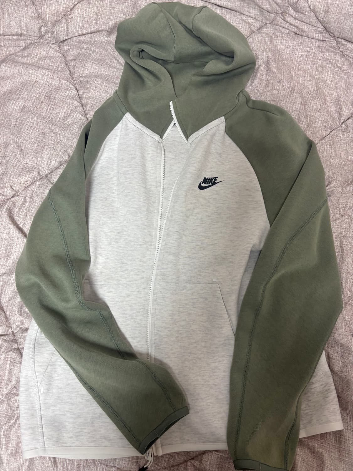 나이키 테크팩 후드집업 M 카키 상품이미지2