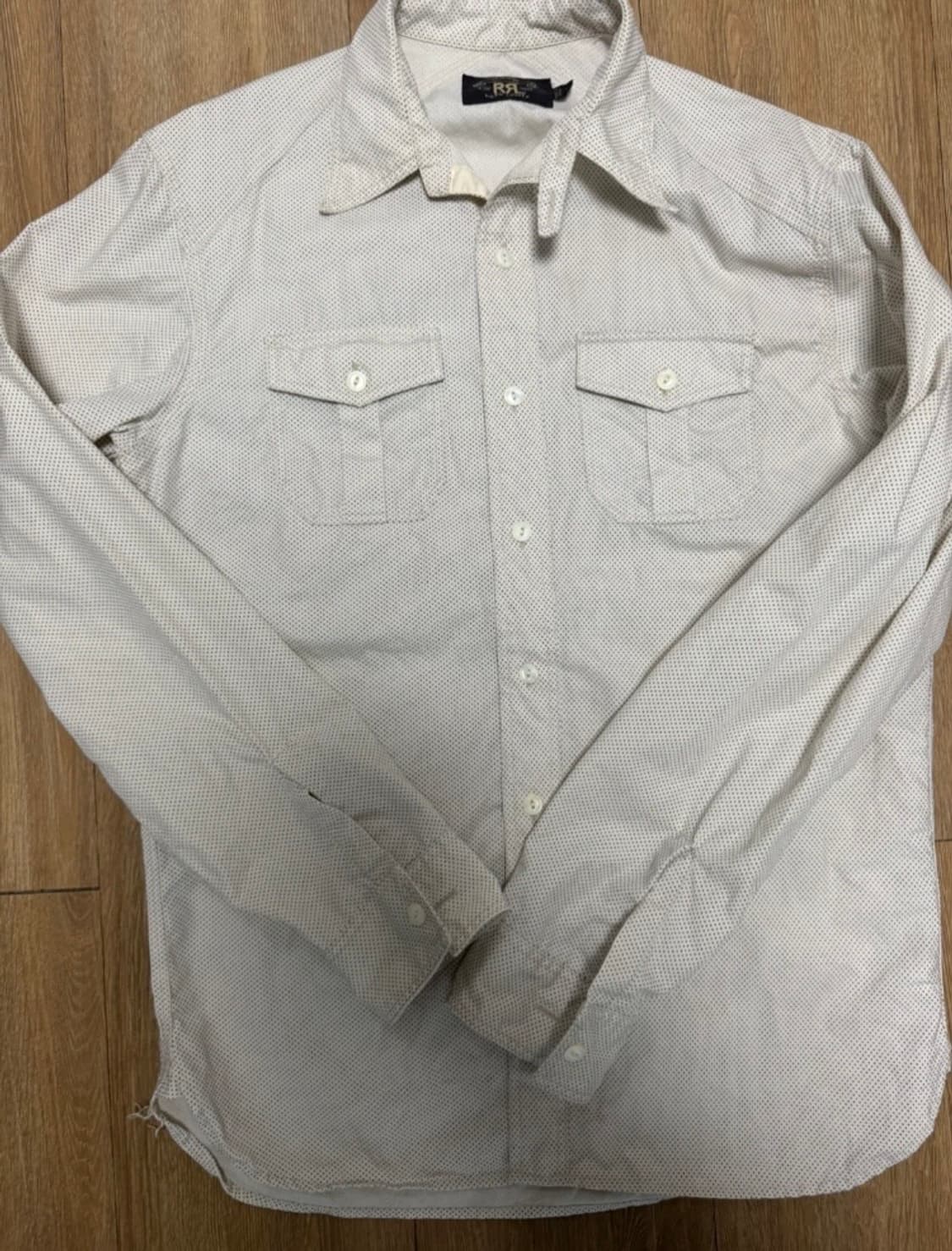 RRL 더블알엘 도트 웨스턴 셔츠 S 정품 상품이미지1