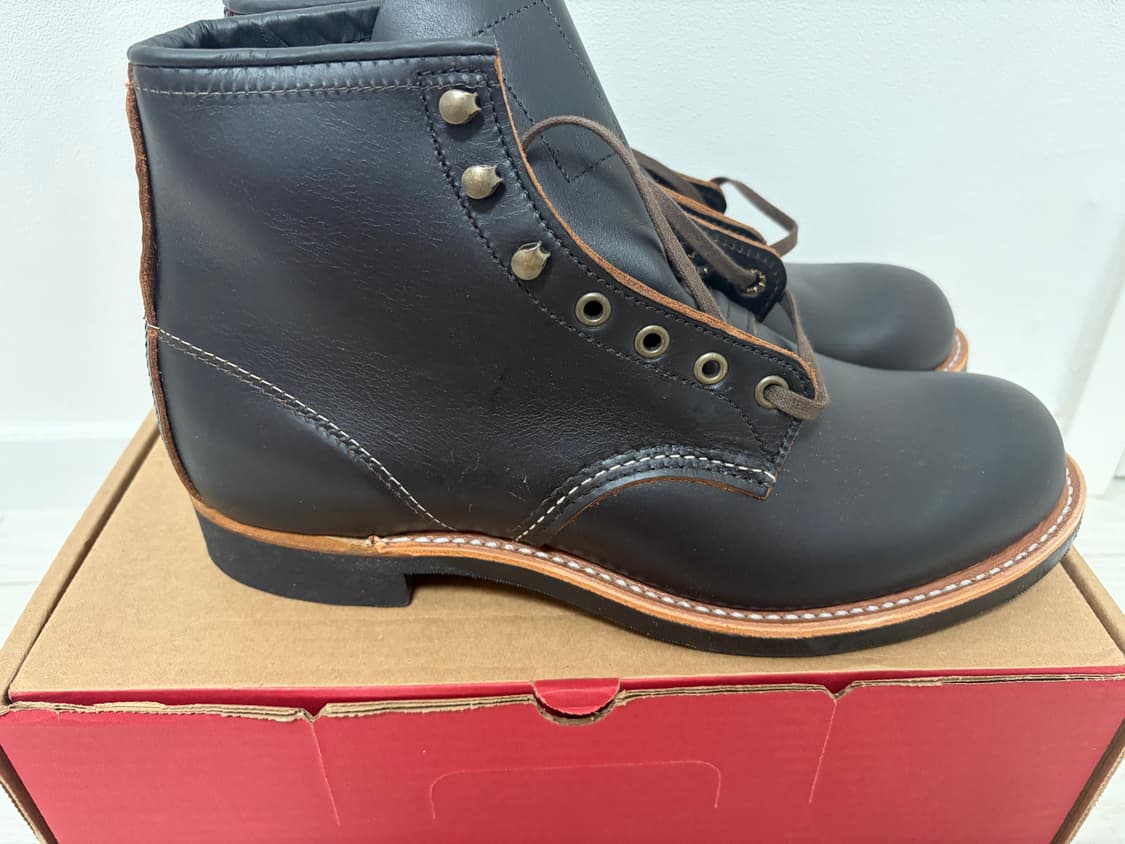 레드윙 3345 불랙스미스 us 9 D 블랙 (팩토리2nd) 상품이미지3